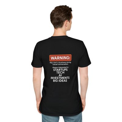 Warning: May start a business during casual conversation other